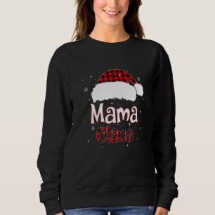 Santa Mama Claus Red Pset Family Pajamas Christma Trui