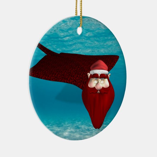 Santa Manta Keramisch Ornament (Rechts)