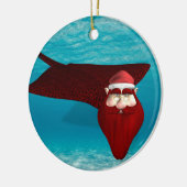 Santa Manta Keramisch Ornament (Links)