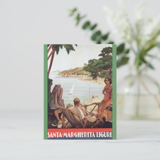 Santa Margherita Ligure Briefkaart (Staand voorkant)