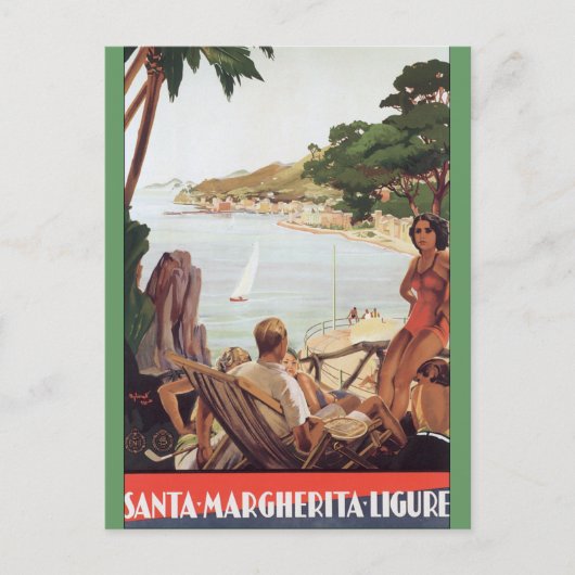 Santa Margherita Ligure Briefkaart (Voorkant)