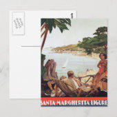  Santa Margherita Ligure Briefkaart (Voorkant / Achterkant)