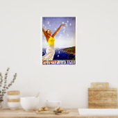 Santa Margherita Ligure  Italiaans reizen Poster (Keuken)