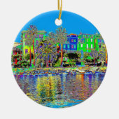 Santa Margherita Ligure - Italië Keramisch Ornament (Voorkant)