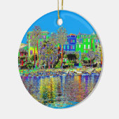 Santa Margherita Ligure - Italië Keramisch Ornament (Links)