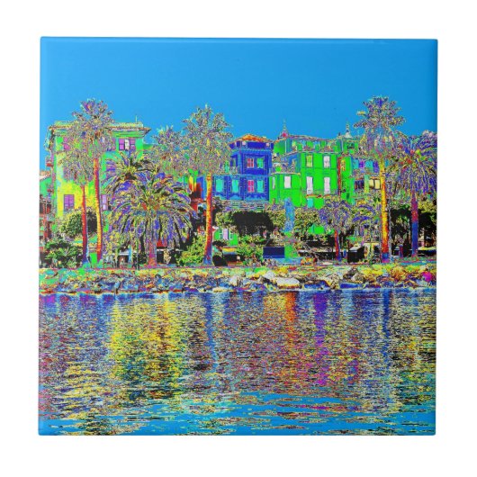 Santa Margherita Ligure - Italië Tegeltje (Voorkant)