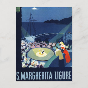  Santa Margherita Ligure Italië Toerisme Briefkaart