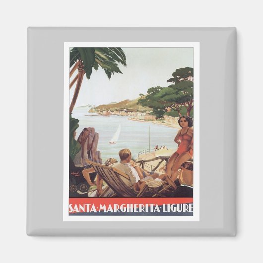  Santa Margherita Ligure Magneet (Voorkant)