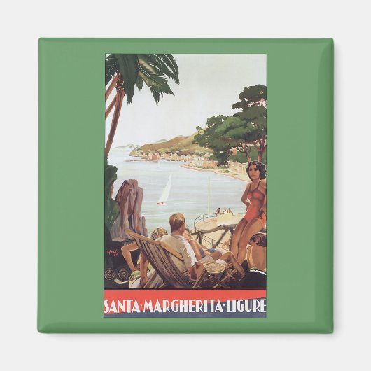 Santa Margherita Ligure Magneet (Voorkant)