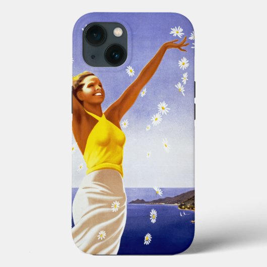 Santa Margherita Ligure met Daisies Case-Mate iPhone Case (Achterkant)