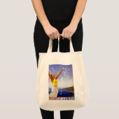 Santa Margherita Ligure met Daisies Tote Bag (Voorkant (product))