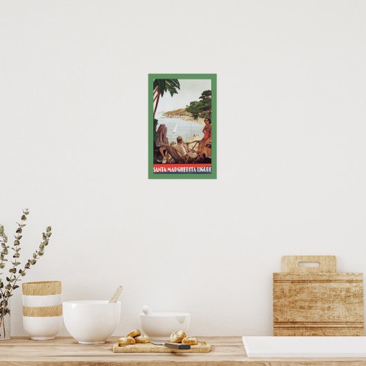 Santa Margherita Ligure Poster (Keuken)