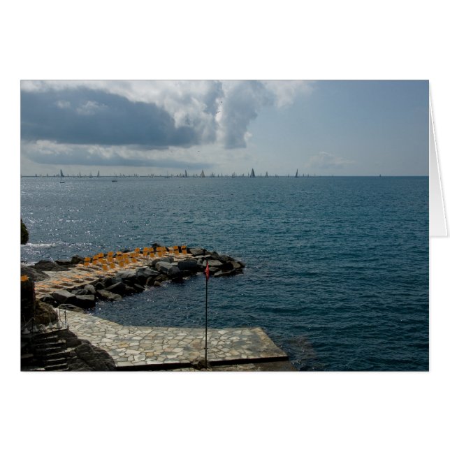 Santa Margherita, Ligurië, Italië (Voorkant Horizontaal)