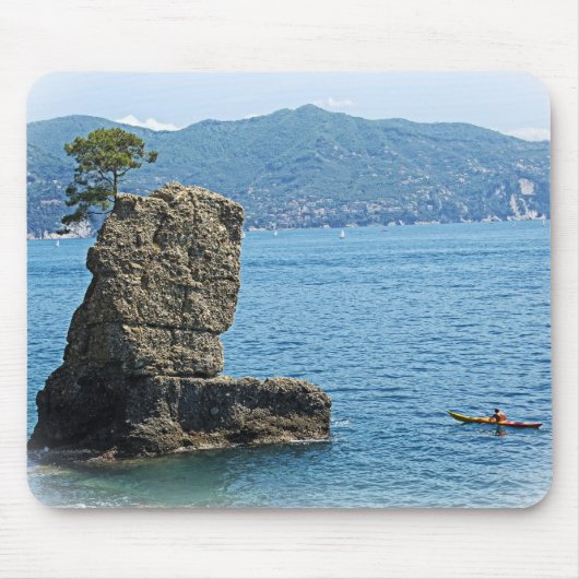 Santa Marherita Ligure, Italië Mousepad Muismat (Voorkant)