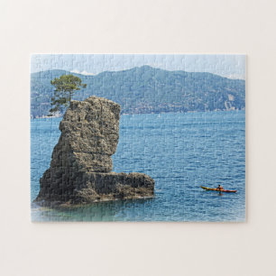 Santa Marhetrita Ligure, Italië - Kayaker Puzzle Legpuzzel