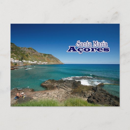 Santa Maria - Azoren Briefkaart (Voorkant)