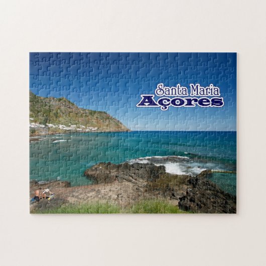 Santa Maria - Azoren Legpuzzel (Horizontaal)