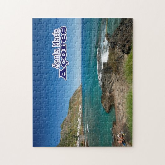 Santa Maria - Azoren Legpuzzel (Verticaal)