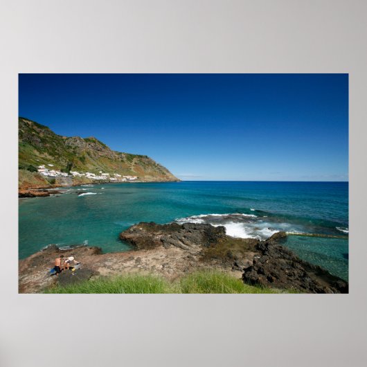 Santa Maria - Azoren Poster (Voorkant)