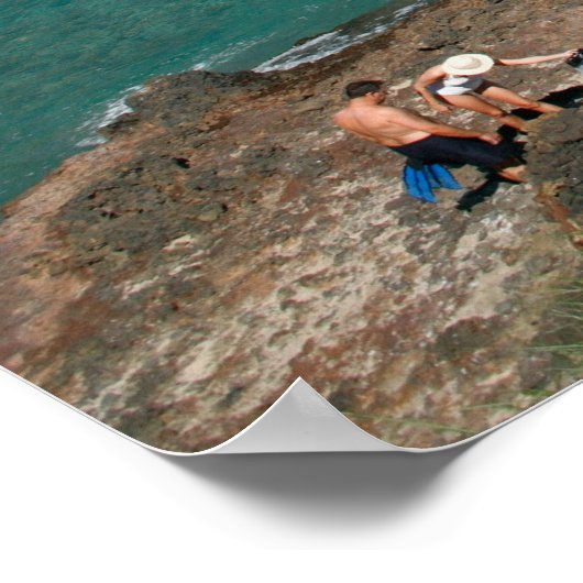 Santa Maria - Azoren Poster (Hoek)