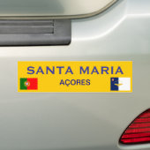 Santa Maria* Bumpersticker (Op auto)