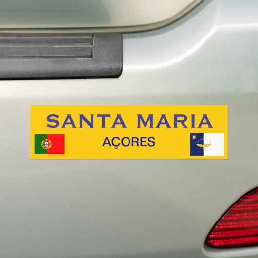 Santa Maria* Bumpersticker (Op auto)