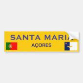 Santa Maria* Bumpersticker (Voorkant)