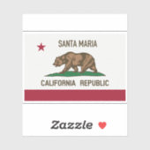 Santa Maria CA Sticker (Vel)