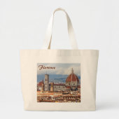 Santa Maria del Fiore Grote Tote Bag (Voorkant)