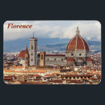 Santa Maria del Fiore Magneet<br><div class="desc">4 x 6 inch flex-stijlmagneet met een afbeelding van de kathedraal van Santa Maria del Fiore (kathedraal van Saint Mary van de Bloem). Il Duomo di Firenze is, zoals ze gewoonlijk heet, de hoofdkerk van Florence. Het kathedraalcomplex, gelegen in Piazza del Duomo, omvat de Campanile van Baptistery en Giotto. De...</div>