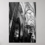 Santa Maria del Mar, Barcelona Poster (Voorkant)