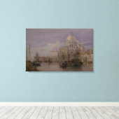 Santa Maria della Salute Canvas Afdruk (Insitu (Houten vloer))