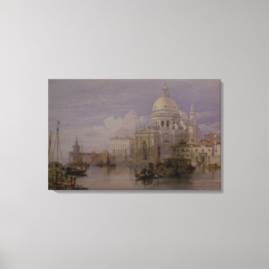 Santa Maria della Salute Canvas Afdruk (Voorkant)