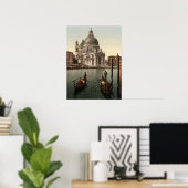 Santa Maria della Salute I, Venetië, Italië Poster (Thuiskantoor)