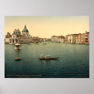 Santa Maria della Salute, Venetië, Italië Poster
