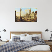 Santa Maria Maggiore, Rome, 1739 Canvas Afdruk (Insitu (Slaapkamer))