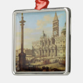 Santa Maria Maggiore, Rome, 1739 Metalen Ornament (Links)