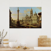 Santa Maria Maggiore, Rome, 1739 Poster (Keuken)
