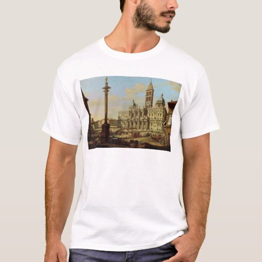 Santa Maria Maggiore, Rome, 1739 T-shirt (Voorkant)