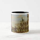 Santa Maria Maggiore, Rome, 1739 Tweekleurige Koffiemok (Center)