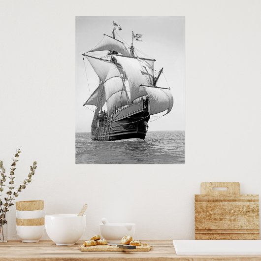 Santa Maria Poster (Keuken)