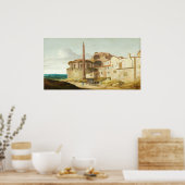 Santa Maria, Rome - PJ Saenredam Fine Art Poster (Keuken)