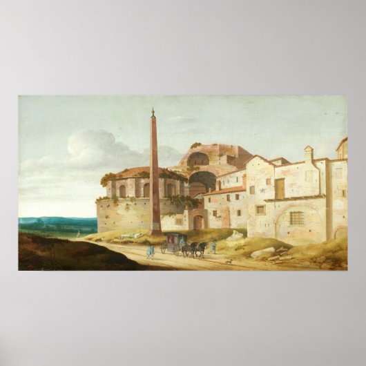 Santa Maria, Rome - PJ Saenredam Fine Art Poster (Voorkant)