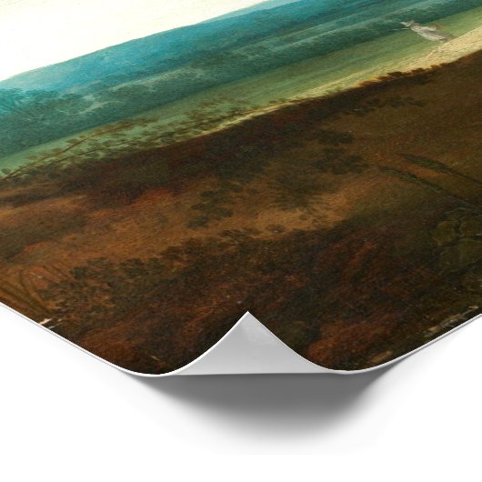 Santa Maria, Rome - PJ Saenredam Fine Art Poster (Hoek)