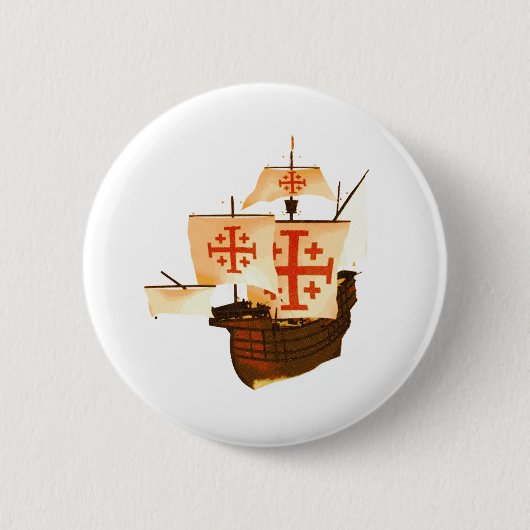 Santa Maria Ronde Button 5,7 Cm (Voorkant)