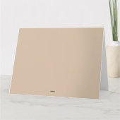 Santa Maria - Schip Blauwdruk Plannen SD Bedankkaart (Achterkant)