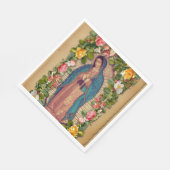 Santa Maria, Virgen de Guadalupe Mother Mary Roses Servet (Hoek)