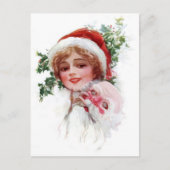 Santa Mask Feestdagenkaart (Voorkant)