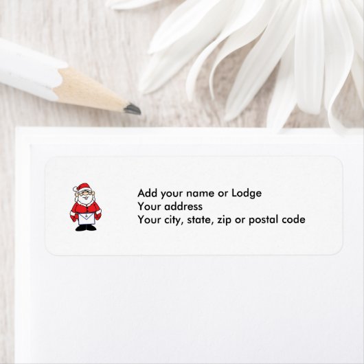 Santa Mason Etiket (Insitu)