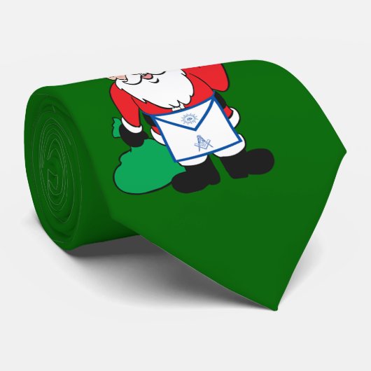 Santa Mason Stropdas (Opgerold)